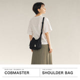 COBMASTER ショルダーバッグ メンズ レディース 斜めがけバッグ ブランド コブマスター トートバッグ 小さめ 斜めがけ カジュアル 2WAY ハンドバッグ B5 撥水 10L COB Air WP MOONSHAKE SHOULDER BAG 81005300