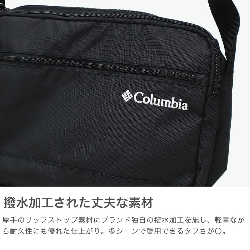 コロンビア ショルダーバッグ メンズ レディース 軽量 Columbia ブランド 斜めがけ ショルダー バッグ かっこいい 大人 横型 おしゃれ カジュアル シンプル 撥水 B5 4.6L Big Muddy Road Shoulder PU8814