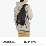 コロンビア ボディバッグ メンズ レディース ブランド Columbia かっこいい 大きめ おしゃれ 縦型 A5 7.9L 撥水 ボディ バッグ 斜めがけバッグ スポーティ ボディーバッグ Big Muddy ロードスリングバッグ PU8831