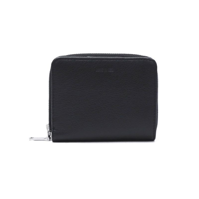 Commesmen wallet for men, bifold genuine leather, compact, COMME CA MEN brand zipper, leather, cowhide, coin purse, simple, stylish, wallet, bifold, bifold wallet, Prooche, round bifold wallet, WCM5612