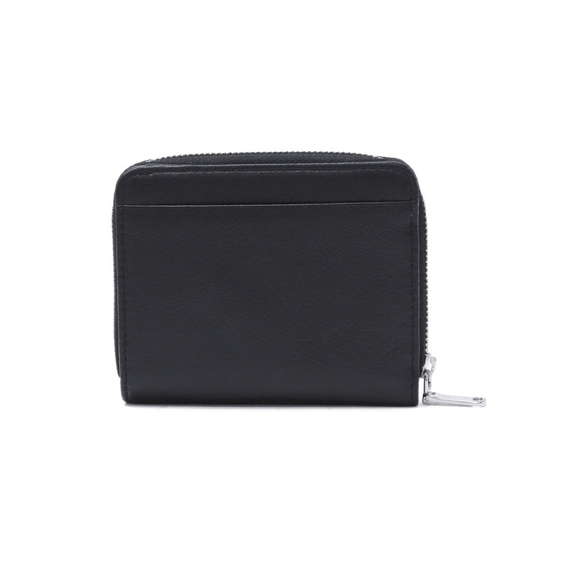 Commesmen wallet for men, bifold genuine leather, compact, COMME CA MEN brand zipper, leather, cowhide, coin purse, simple, stylish, wallet, bifold, bifold wallet, Prooche, round bifold wallet, WCM5612