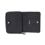 Commesmen wallet for men, bifold genuine leather, compact, COMME CA MEN brand zipper, leather, cowhide, coin purse, simple, stylish, wallet, bifold, bifold wallet, Prooche, round bifold wallet, WCM5612