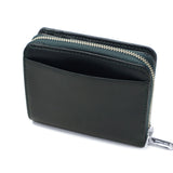 Commesmen wallet for men, bifold genuine leather, compact, COMME CA MEN brand zipper, leather, cowhide, coin purse, simple, stylish, wallet, bifold, bifold wallet, Prooche, round bifold wallet, WCM5612