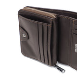 Commesmen wallet for men, bifold genuine leather, compact, COMME CA MEN brand zipper, leather, cowhide, coin purse, simple, stylish, wallet, bifold, bifold wallet, Prooche, round bifold wallet, WCM5612
