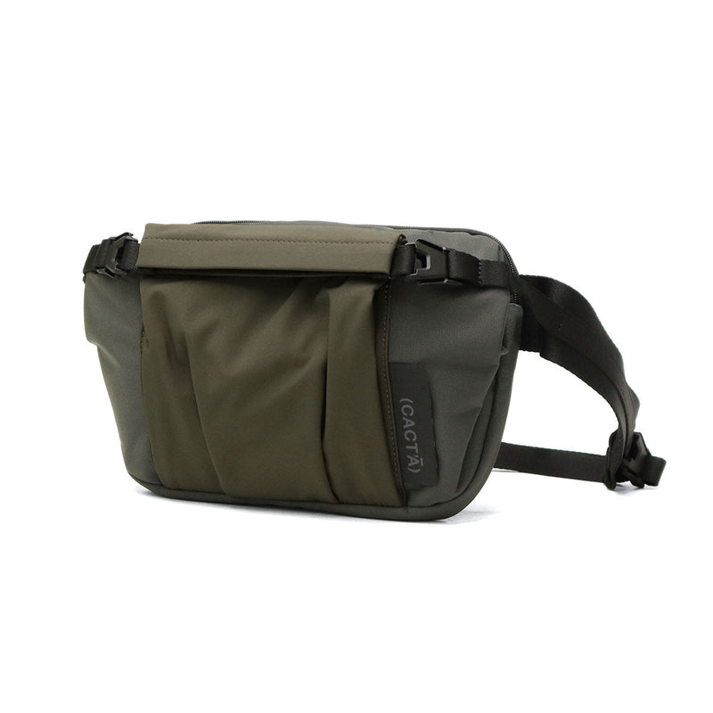 カクタ ボディバッグ メンズ レディース バッグ (CACT'A) ブランド 大容量 ボディーバッグ 斜めがけバッグ 斜め掛け ウエストバッグ 軽量 軽い A5 横型 タブレット アウトドア 大人 ROLLING BOTT BODY BAG 1060