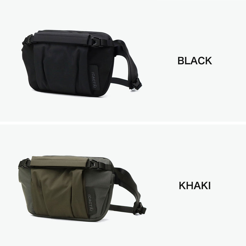 カクタ ボディバッグ メンズ レディース バッグ (CACT'A) ブランド 大容量 ボディーバッグ 斜めがけバッグ 斜め掛け ウエストバッグ 軽量 軽い A5 横型 タブレット アウトドア 大人 ROLLING BOTT BODY BAG 1060