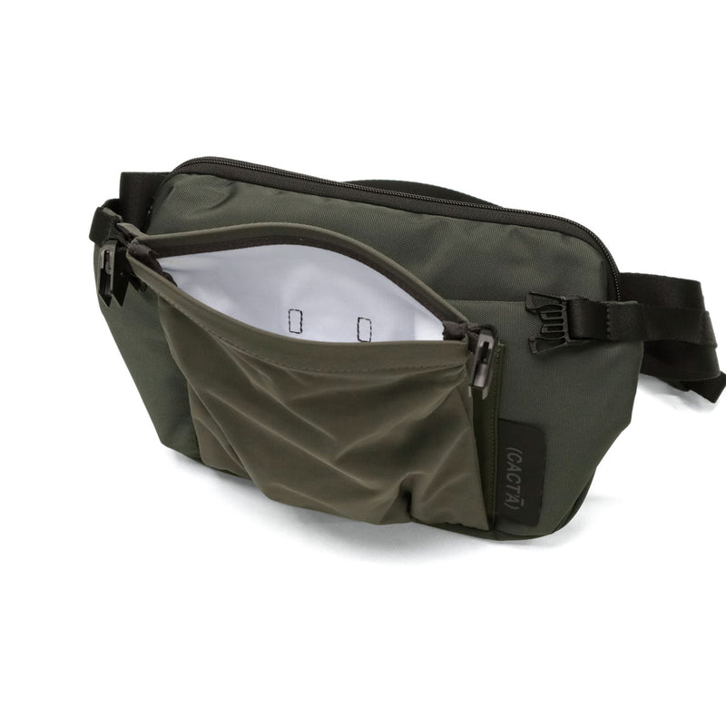 カクタ ボディバッグ メンズ レディース バッグ (CACT'A) ブランド 大容量 ボディーバッグ 斜めがけバッグ 斜め掛け ウエストバッグ 軽量 軽い A5 横型 タブレット アウトドア 大人 ROLLING BOTT BODY BAG 1060