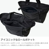 カクタ トートバッグ メンズ レディース 大きめ A4 B4 (CACT'A) 軽量 通勤 ブランド 2WAY トート バッグ ショルダー 大容量 持ち手 長め 軽い 横型 黒 斜めがけ ナイロン ROLLING BOTT TOTE BAG 1061