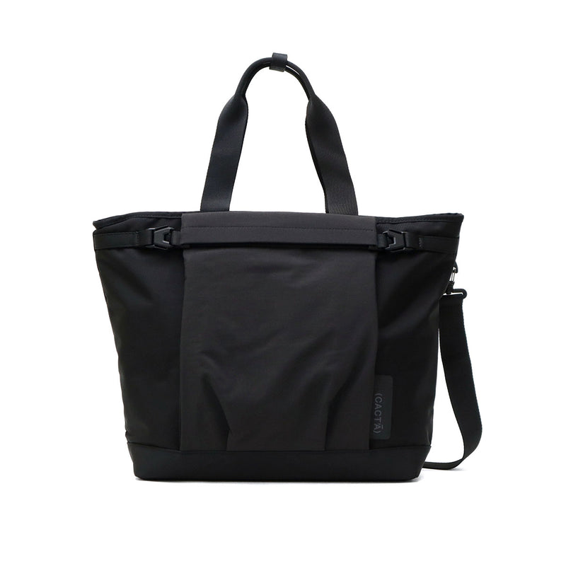 カクタ トートバッグ メンズ レディース 大きめ A4 B4 (CACT'A) 軽量 通勤 ブランド 2WAY トート バッグ ショルダー 大容量 持ち手 長め 軽い 横型 黒 斜めがけ ナイロン ROLLING BOTT TOTE BAG 1061