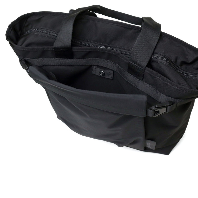 カクタ トートバッグ メンズ レディース 大きめ A4 B4 (CACT'A) 軽量 通勤 ブランド 2WAY トート バッグ ショルダー 大容量 持ち手 長め 軽い 横型 黒 斜めがけ ナイロン ROLLING BOTT TOTE BAG 1061