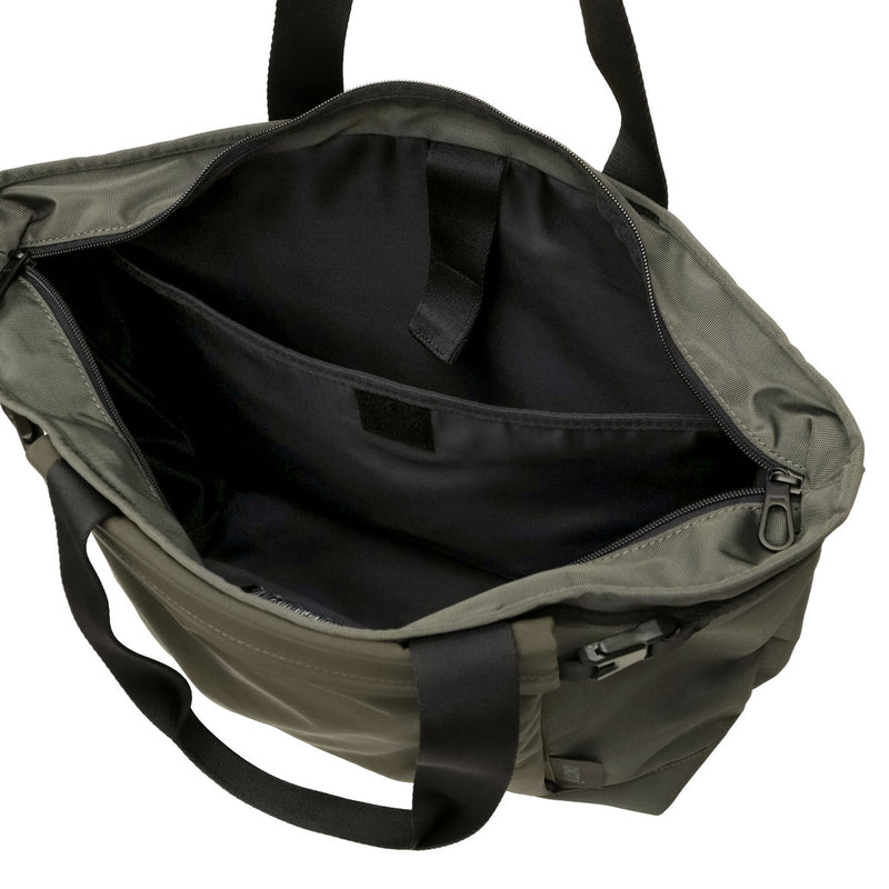 カクタ トートバッグ メンズ レディース 大きめ A4 B4 (CACT'A) 軽量 通勤 ブランド 2WAY トート バッグ ショルダー 大容量 持ち手 長め 軽い 横型 黒 斜めがけ ナイロン ROLLING BOTT TOTE BAG 1061