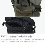 カクタ リュック メンズ レディース 大容量 (CACT'A) おしゃれ カジュアル 軽量 軽い 旅行 A4 B4 バックパック デイパック ナイロン ロールトップ PC 黒 ROLLING BOTT BACK PACK 1062