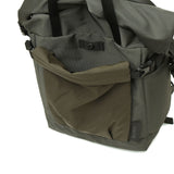 カクタ リュック メンズ レディース 大容量 (CACT'A) おしゃれ カジュアル 軽量 軽い 旅行 A4 B4 バックパック デイパック ナイロン ロールトップ PC 黒 ROLLING BOTT BACK PACK 1062