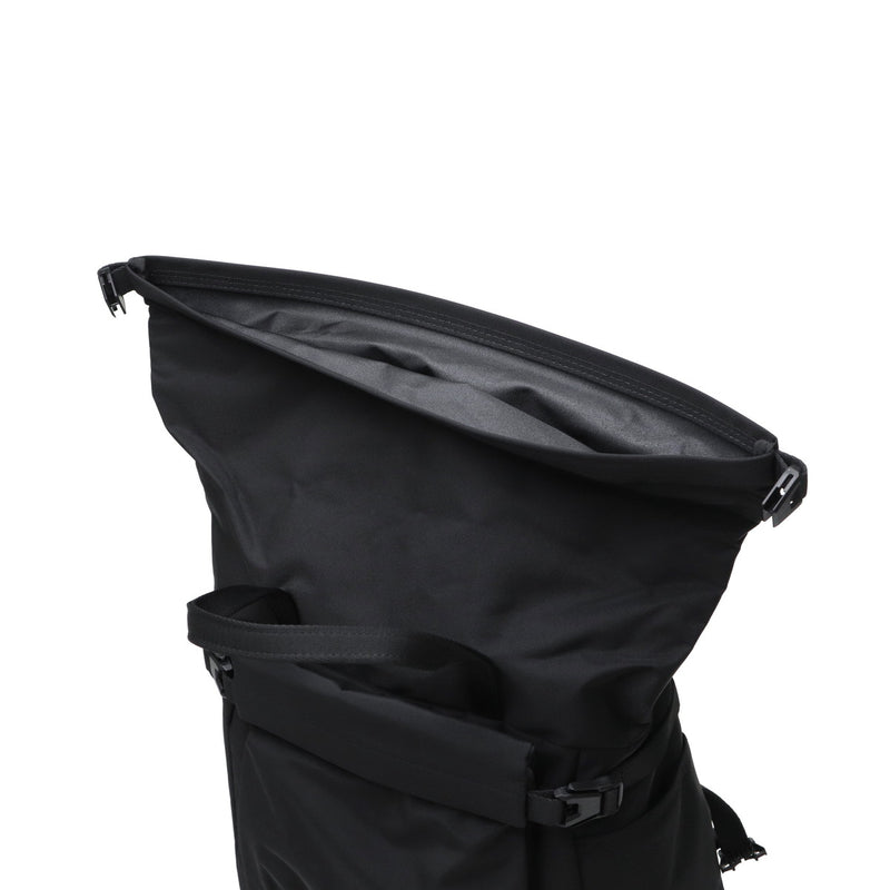 カクタ リュック メンズ レディース 大容量 (CACT'A) おしゃれ カジュアル 軽量 軽い 旅行 A4 B4 バックパック デイパック ナイロン ロールトップ PC 黒 ROLLING BOTT BACK PACK 1062