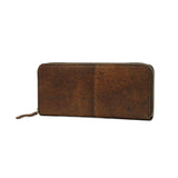 カクタ 長財布 メンズ レディース (CACT'A) 財布 大容量 本革 ラウンドファスナー ブランド 革 レザー ロングウォレット カード 小銭入れ 軽量 軽い おしゃれ グリーン 革財布 サイフ HABANA LONG WALLET 2045