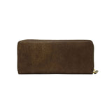 カクタ 長財布 メンズ レディース (CACT'A) 財布 大容量 本革 ラウンドファスナー ブランド 革 レザー ロングウォレット カード 小銭入れ 軽量 軽い おしゃれ グリーン 革財布 サイフ HABANA LONG WALLET 2045