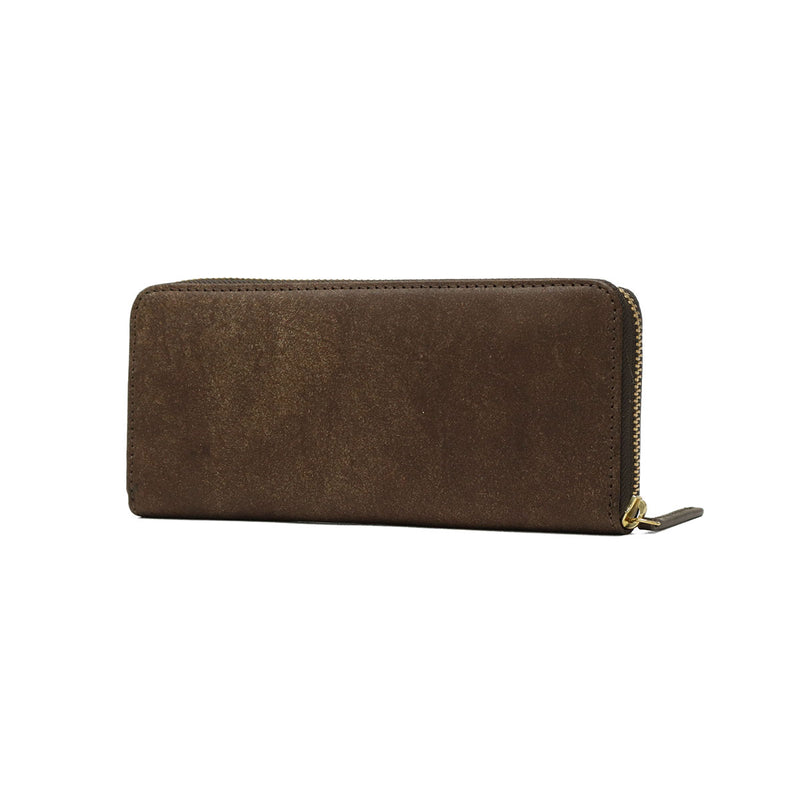 カクタ 長財布 メンズ レディース (CACT'A) 財布 大容量 本革 ラウンドファスナー ブランド 革 レザー ロングウォレット カード 小銭入れ 軽量 軽い おしゃれ グリーン 革財布 サイフ HABANA LONG WALLET 2045