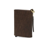 カクタ 三つ折り財布 メンズ レディース (CACT'A) 財布 ブランド 本革 三つ折り 革 レザー 小銭入れ スキミング防止 カードプロテクター ミニ財布 コンパクト 小さい おしゃれ HABANA PAYMENT HUNTER WALLET 2051