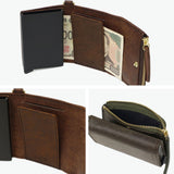 カクタ 三つ折り財布 メンズ レディース (CACT'A) 財布 ブランド 本革 三つ折り 革 レザー 小銭入れ スキミング防止 カードプロテクター ミニ財布 コンパクト 小さい おしゃれ HABANA PAYMENT HUNTER WALLET 2051