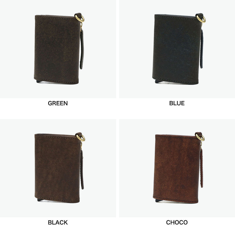 カクタ 三つ折り財布 メンズ レディース (CACT'A) 財布 ブランド 本革 三つ折り 革 レザー 小銭入れ スキミング防止 カードプロテクター ミニ財布 コンパクト 小さい おしゃれ HABANA PAYMENT HUNTER WALLET 2051