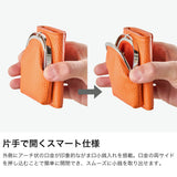 カクタ 三つ折り財布 財布 メンズ レディース 革 (CACT'A) ブランド コンパクト 本革 牛革 レザー 三つ折り おしゃれ 口金 がま口 ミニ財布 小銭入れ コンパクト財布 がま口小銭入れ FIMAT COLLAPSE GAMA 2053