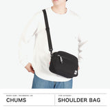 【日本正規品】 チャムス ショルダーバッグ メンズ レディース 斜めがけバッグ ブランド CHUMS ショルダー バッグ 斜めがけ カジュアル 撥水 ペットボトル A5 スモールトラペゾイドショルダースウェット CH60-3741