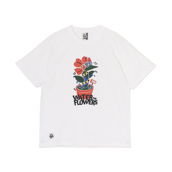 [正版日本产品]男女的Chums T恤，短袖，品牌chums上衣，印刷，100％棉花，户外，白色，驱虫剂，黑色，防肠，防烤，抗小熊，花t恤T恤CH01-2509