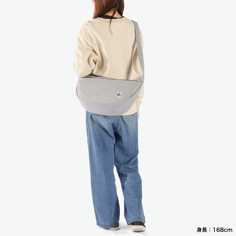 【日本正規品】 チャムス ショルダーバッグ 斜めがけ メンズ レディース ブランド 軽量 軽い CHUMS バッグ おしゃれ 撥水 ラウンド型 カジュアル 斜め掛け ショルダー 12L B5 バナナショルダーバッグスウェット CH60-3937