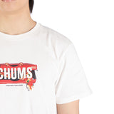 【日本正規品】 チャムス Tシャツ メンズ レディース 半袖 ブランド CHUMS 綿 100％ ロゴ グラフィックTシャツ プリント かわいい かっこいい カジュアル 中厚地 チャムスピザボックスTシャツ CH01-2518
