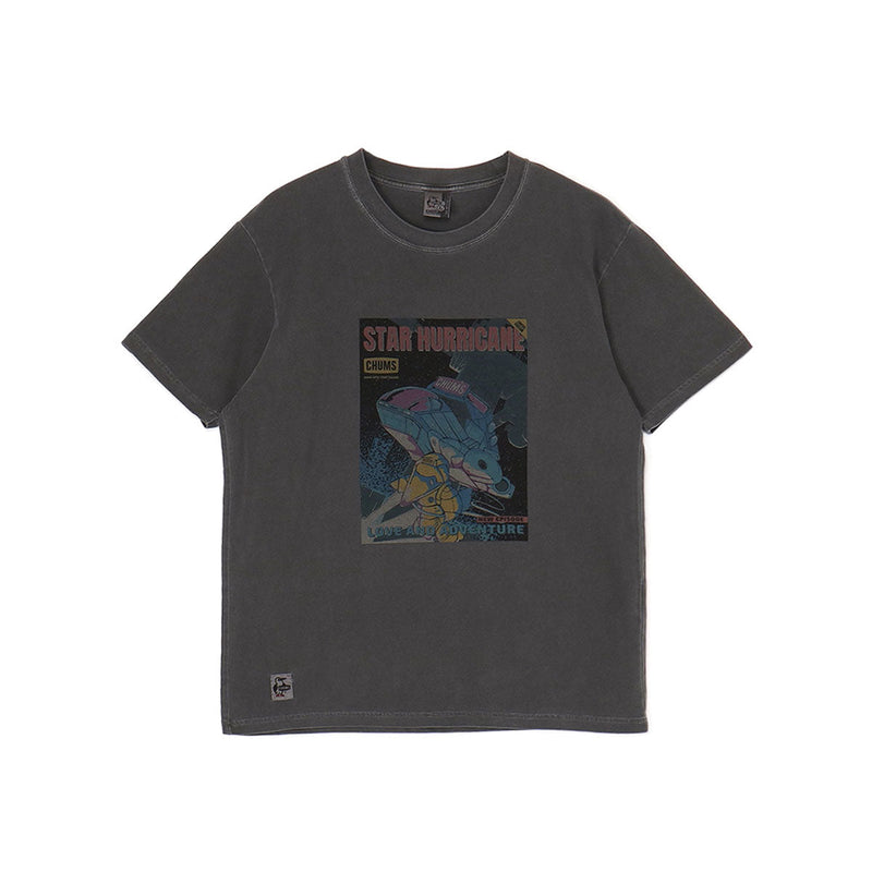 【日本正規品】 チャムス Tシャツ メンズ レディース ブランド CHUMS 半袖 綿 綿100％ プリント かわいい かっこいい カジュアル グラフィックTシャツ チャムススターハリケーンTシャツ CH01-2529
