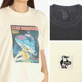 【日本正規品】 チャムス Tシャツ メンズ レディース ブランド CHUMS 半袖 綿 綿100％ プリント かわいい かっこいい カジュアル グラフィックTシャツ チャムススターハリケーンTシャツ CH01-2529