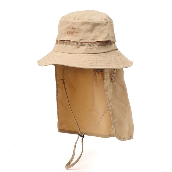 [Produk Jepun Tulen] Hat Meal Wanita Lelaki Lelaki dengan Sunshade Chums Jenama Logo Luar Nilon Cepat Pengeringan Sunshade Dengan Perlindungan UV Musim Bunga/Musim Panas Hat Sunshade CH05-1418