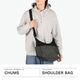 【日本正規品】 チャムス ショルダーバッグ メンズ レディース 斜めがけバッグ CHUMS 大きめ 軽量 おしゃれ 撥水 旅行 ラウンド A4 10L SWEAT NYLON プレッピーショルダーバッグスウェットナイロン CH60-4008
