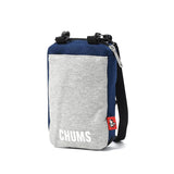 【日本正規品】 チャムス ショルダーバッグ メンズ レディース 斜めがけバッグ ナイロン CHUMS 斜めがけ 1L リバーシブル SWEAT NYLON リバーシブルスマートフォンショルダーバッグスウェットナイロン CH60-4018