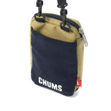 【日本正規品】 チャムス ショルダーバッグ メンズ レディース 斜めがけバッグ ナイロン CHUMS 斜めがけ 1L リバーシブル SWEAT NYLON リバーシブルスマートフォンショルダーバッグスウェットナイロン CH60-4018