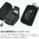 【日本正規品】 チャムス キーケース メンズ レディース スマートキー CHUMS ブランド カジュアル 鍵入れ 車 カード コンパクト ファスナー RECYCLE ACCESSORIES リサイクルスマートキージップケース CH60-4066