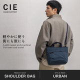 CIE ショルダーバッグ メンズ レディース 斜めがけ シー ブランド おしゃれ 2WAYショルダー トートバッグ バッグインバッグ 横型 コンパクト 軽量 防水 弱撥水 ナイロン 2WAY B5 10L 日本製 FLOW SHOULDER 022103