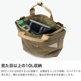 CIE ショルダーバッグ メンズ レディース 斜めがけ シー ブランド おしゃれ 2WAYショルダー トートバッグ バッグインバッグ 横型 コンパクト 軽量 防水 弱撥水 ナイロン 2WAY B5 10L 日本製 FLOW SHOULDER 022103