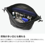 CIE ショルダーバッグ メンズ レディース 大容量 大きめ 斜めがけバッグ ナイロン A4 B4 シー バッグ ブランド 斜めがけ おしゃれ 大人 2WAY 手持ち 弱撥水 防水 33L 日本製 FLOW DRY SHOULDER BAG - L 022105