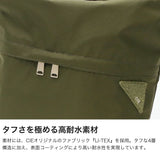 CIE ショルダーバッグ メンズ レディース 斜めがけバッグ ナイロン バッグ ブランド 斜めがけ おしゃれ 大人 2WAY 手持ち 弱撥水 防水 13L B5 2WAYバッグ 小さめ 日本製 FLOW DRY SHOULDER BAG - S 022106