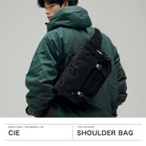 CIE ショルダーバッグ メンズ レディース ブランド 斜めがけバッグ シー かっこいい 軽量 軽い 大人  メッセンジャーバッグ 斜め掛け 高級感 撥水ファスナー カジュアル A4 13L ABLE SHOULDER -01 202401