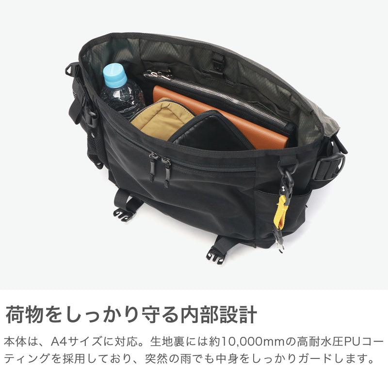 CIE ショルダーバッグ メンズ レディース ブランド 斜めがけバッグ シー かっこいい 軽量 軽い 大人  メッセンジャーバッグ 斜め掛け 高級感 撥水ファスナー カジュアル A4 13L ABLE SHOULDER -01 202401