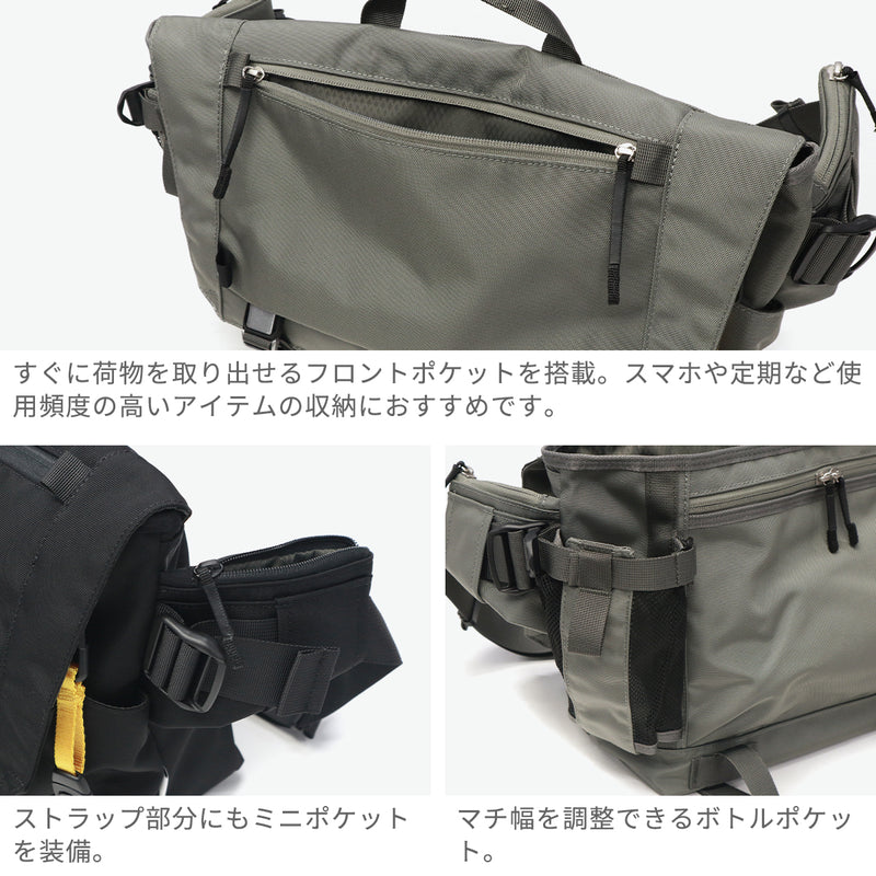 CIE ショルダーバッグ メンズ レディース ブランド 斜めがけバッグ シー かっこいい 軽量 軽い 大人  メッセンジャーバッグ 斜め掛け 高級感 撥水ファスナー カジュアル A4 13L ABLE SHOULDER -01 202401
