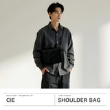 CIE ショルダーバッグ メンズ レディース 斜めがけ 大人 軽量 軽い 小さめ シー バッグ ショルダー かっこいい ブランド 黒 ブラック A5 4L 日本製 コンパクト ミニショルダーバッグ TENDER MINI SHOULDER 042501
