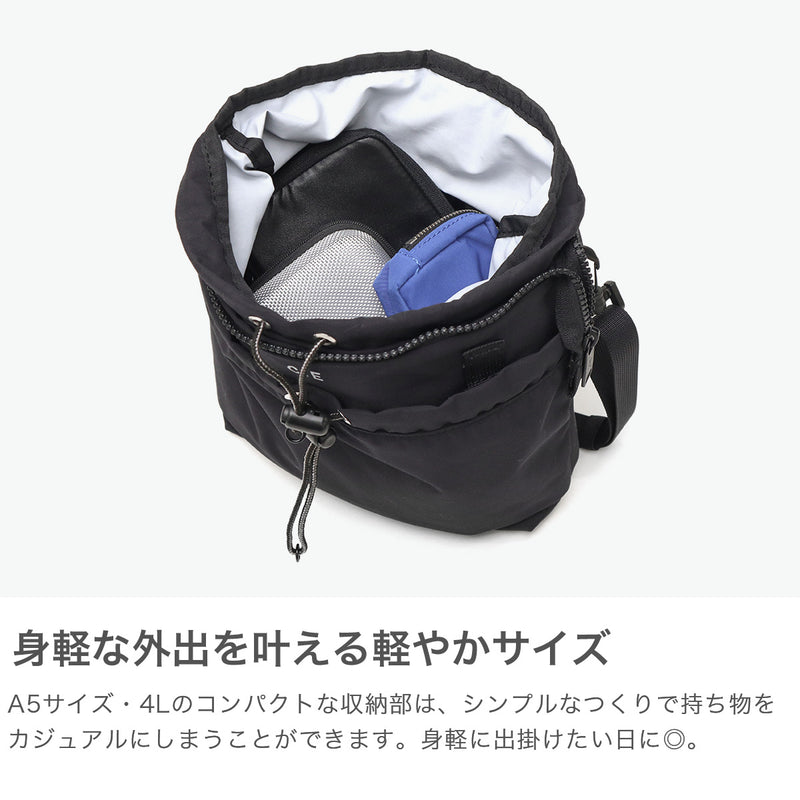 CIE ショルダーバッグ メンズ レディース 斜めがけ 大人 軽量 軽い 小さめ シー バッグ ショルダー かっこいい ブランド 黒 ブラック A5 4L 日本製 コンパクト ミニショルダーバッグ TENDER MINI SHOULDER 042501