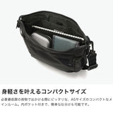 CIE ショルダーバッグ メンズ レディース 斜めがけバッグ ブランド シー バッグ ショルダー 防水 斜めがけ 小さめ 軽量 日本製 男性 女性 弱撥水 丈夫 スリム A5 2L FLOW FLAT SHOULDER(L) 022108