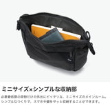 CIE ショルダーバッグ メンズ レディース 斜めがけバッグ ブランド シー バッグ ショルダー 防水 斜めがけ 小さめ 軽量 日本製 男性 女性 弱撥水 丈夫 スリム 1.5L FLOW FLAT SHOULDER(S) 022109