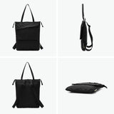 CIE リュック トートバッグ メンズ レディース A4 B4 ファスナー付き シー バッグ 軽量 ナイロン 大人 おしゃれ 7L 防水 弱撥水 ブランド カジュアル 旅行 2WAY 薄マチ 日本製 FLOW TOTE RUCKSACK 022110
