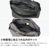 CIE ショルダーバッグ メンズ レディース 軽量 小さめ 斜めがけ 大人 ブランド シー バッグ ミニショルダー 日常使い 防水 丈夫 日本製 シンプル 肩掛け 手持ち 小さい コンパクト 2WAY GRID-0 MINI SHOULDER BAG 032662