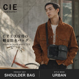 CIE ショルダーバッグ メンズ レディース 斜めがけ バッグ ブランド ナイロン ファスナー付き シー ショルダー 防水 小さめ 軽量 軽い A5 コンパクト ミニショルダー GRID-0 BOTTLE SHOULDER BAG (M) 032665